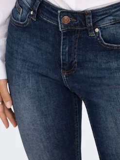 ONLBLUSH Cintura media Corte skinny Largo hasta los tobillos Vaqueros