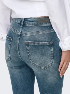 ONLBLUSH Cintura media Corte skinny Largo hasta los tobillos Vaqueros