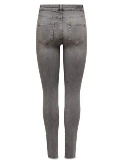 ONLBLUSH Cintura media Corte skinny Largo hasta los tobillos Vaqueros