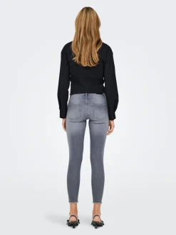 ONLBLUSH Cintura media Corte skinny Largo hasta los tobillos Vaqueros