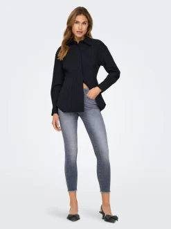 ONLBLUSH Cintura media Corte skinny Largo hasta los tobillos Vaqueros