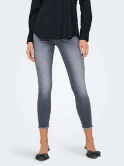ONLBLUSH Cintura media Corte skinny Largo hasta los tobillos Vaqueros