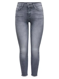 ONLBLUSH Cintura media Corte skinny Largo hasta los tobillos Vaqueros