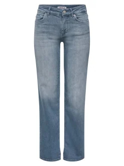 ONLBLUSH Cintura media Corte straight Vaqueros