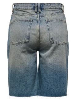 ONLCARO Cintura alta Corte loose Shorts vaqueros