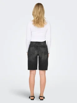 ONLCARO Cintura media Corte loose Shorts vaqueros