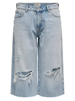 ONLCOBAIN Cintura media Corte loose Shorts vaqueros
