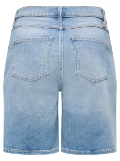 ONLCROSSOVER Cintura media Corte regular Shorts vaqueros