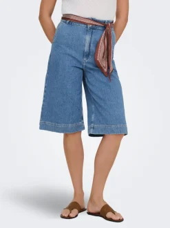 ONLDAVINA Cintura media Corte regular Shorts vaqueros