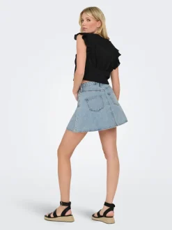 ONLEDEN Denim Falda vaquera Falda corta