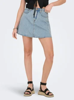 ONLEDEN Denim Falda vaquera Falda corta
