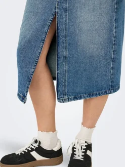 ONLENYA Denim Falda vaquera Falda midi