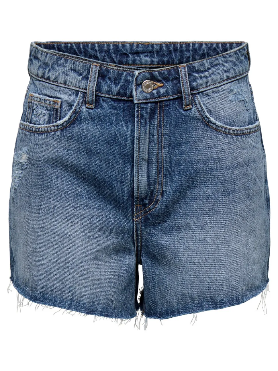 -ONLGABI Cintura alta Corte regular Shorts vaqueros