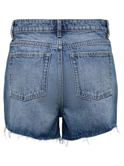-ONLGABI Cintura alta Corte regular Shorts vaqueros