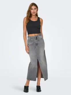 -ONLGIANNA Denim Falda vaquera Falda midi