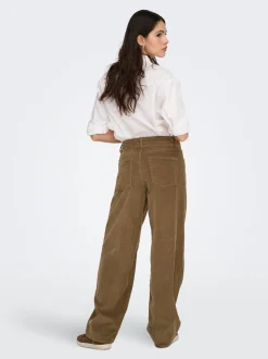 ONLGIANNA-GLOBAL Corte straight Pantalones