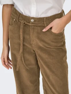 ONLGIANNA-GLOBAL Corte straight Pantalones