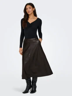 ONLGULV Falda Falda midi