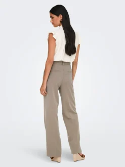 ONLHATTIE-LANA Corte straight tapered Pantalones de pernera ancha