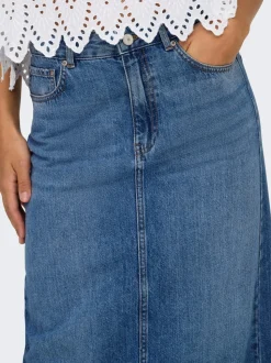 ONLLUMI Denim Falda vaquera Falda midi