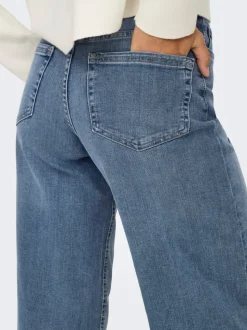 ONLMADISON Cintura alta Corte wide leg Vaqueros