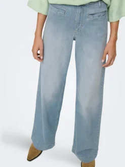 ONLMADISON Cintura alta Corte wide leg Vaqueros