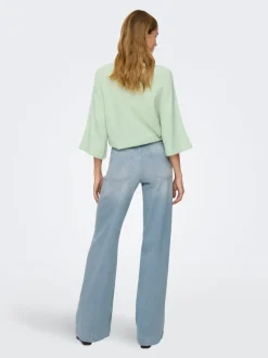 ONLMADISON Cintura alta Corte wide leg Vaqueros