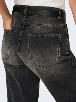 ONLMATE Cintura media Corte baggy Shorts vaqueros