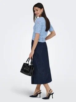 ONLMINDY Denim Falda vaquera Falda larga