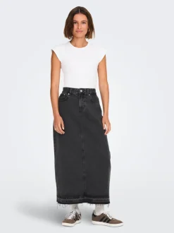 ONLNELIA Denim Falda vaquera Falda larga