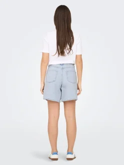ONLREBECCA Cintura media Corte regular Shorts vaqueros