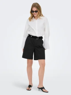 ONLROSALIE Cintura alta Corte loose Bermudas