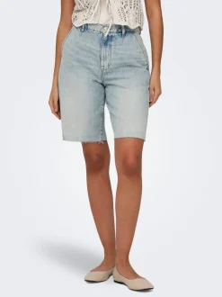ONLRUTH Cintura media Corte loose Shorts vaqueros