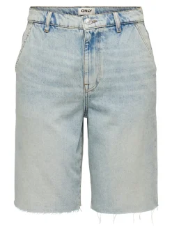 ONLRUTH Cintura media Corte loose Shorts vaqueros