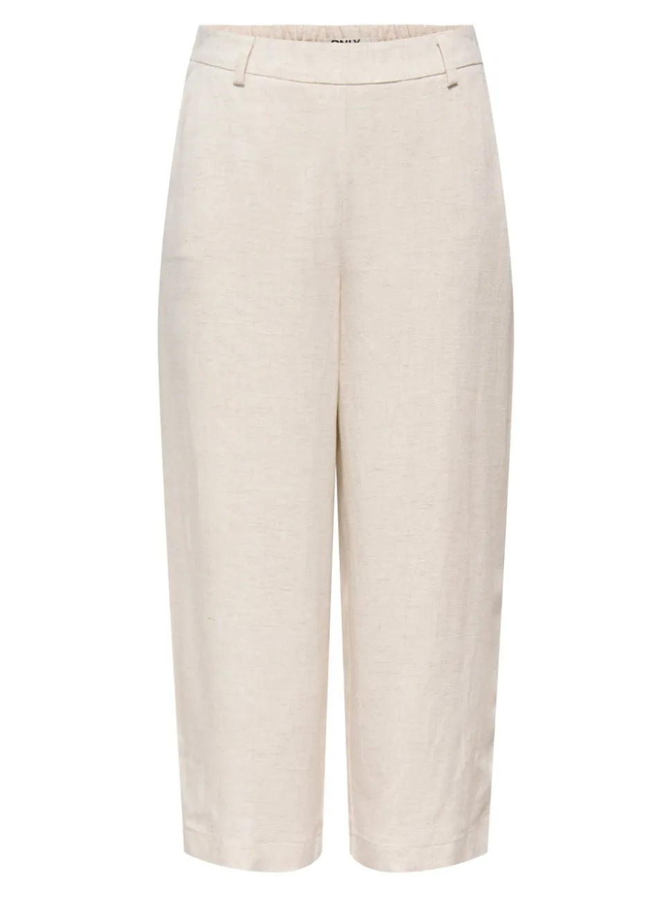 ONLSIESTA Corte cropped Lino Pantalones culote