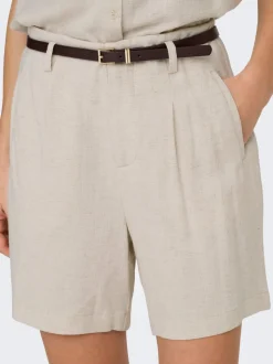 ONLSIESTA Corte regular Lino Shorts