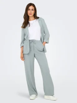 ONLSIESTA Corte straight Lino Pantalones