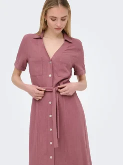 ONLSIESTA Lino Vestido largo