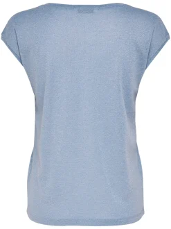 ONLSILVERY Top
