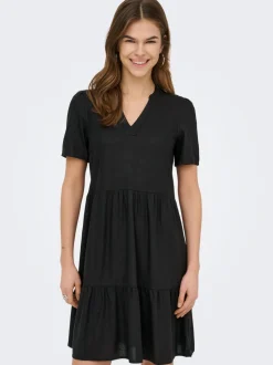 ONLTIRI-GOA Lino Vestido corto