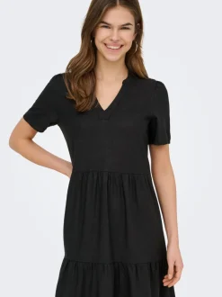 ONLTIRI-GOA Lino Vestido corto