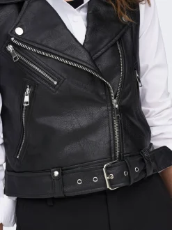 ONLVERA Chaqueta de cuero sintético