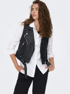 ONLVERA Chaqueta de cuero sintético