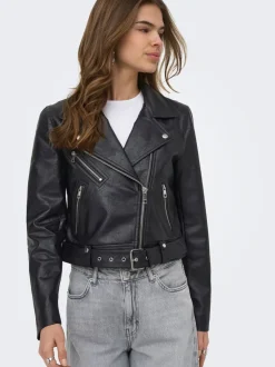 ONLVERA Chaqueta de cuero sintético