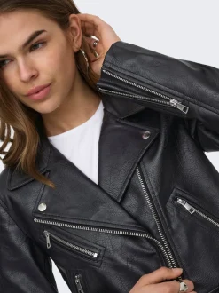 ONLVERA Chaqueta de cuero sintético