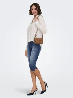 ONLWAUW Cintura media Corte regular Capris