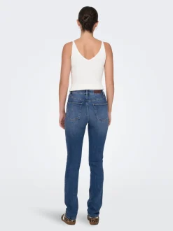 ONLWILLOW Cintura alta Corte slim Vaqueros