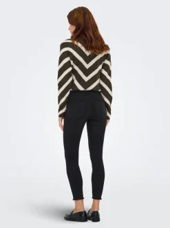 ONLWOW Cintura media Corte skinny Largo hasta los tobillos Vaqueros