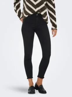 ONLWOW Cintura media Corte skinny Largo hasta los tobillos Vaqueros
