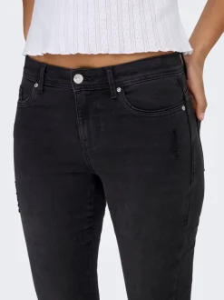 ONLWOW Cintura media Corte skinny Vaqueros
